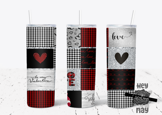 Valentines tumbler