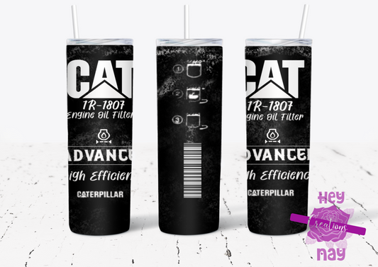 Cat Filter 20oz Tumbler