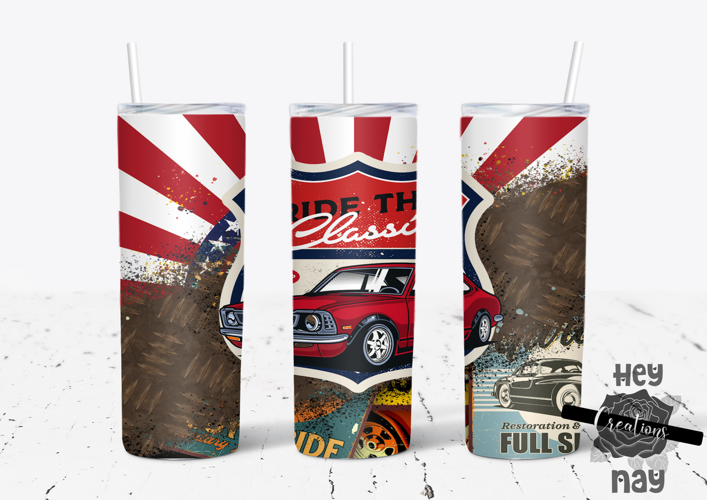 Ride the classic 20oz tumbler