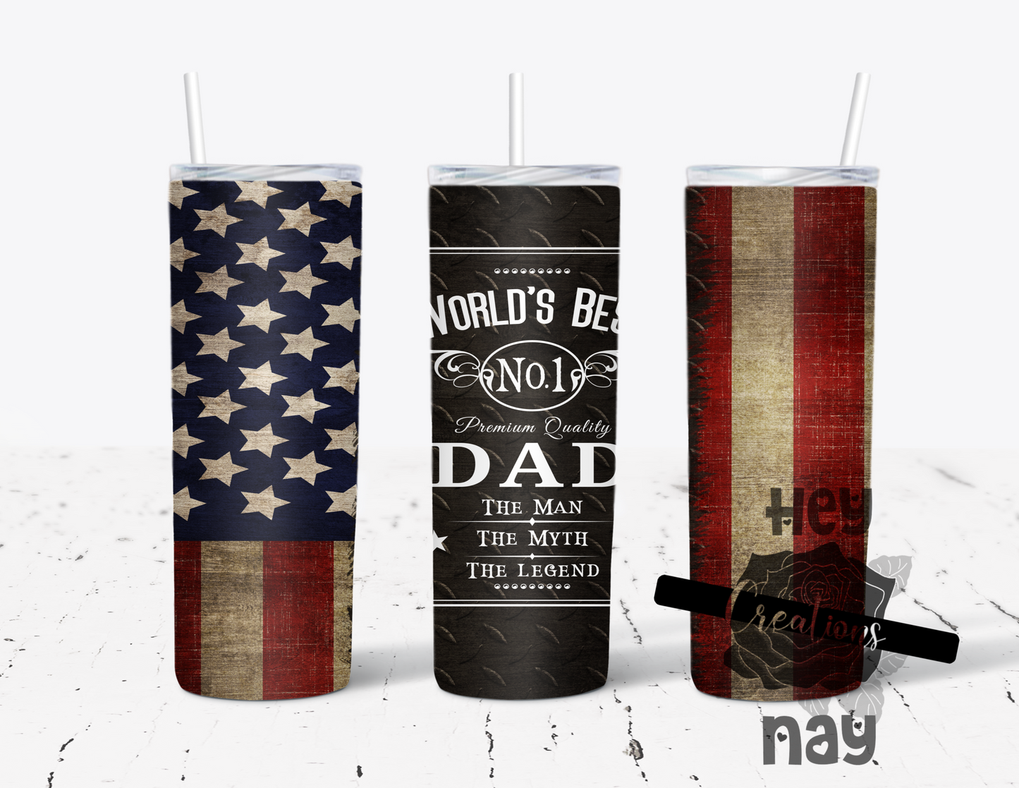 Worlds best dad 20 oz tumbler